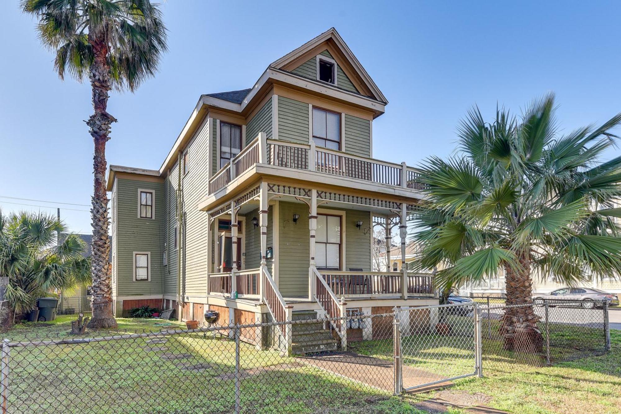 Coastal Galveston Studio About 1 Mi To Beach! Exteriör bild